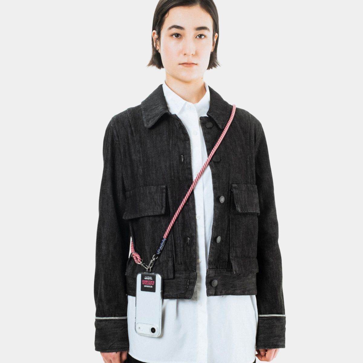 카페 드 사이클리스트(CAFE DU CYCLISTE) 토폴로지 8mm 익스플로어 로프 스트랩 푸시아 핑크 루트 공용