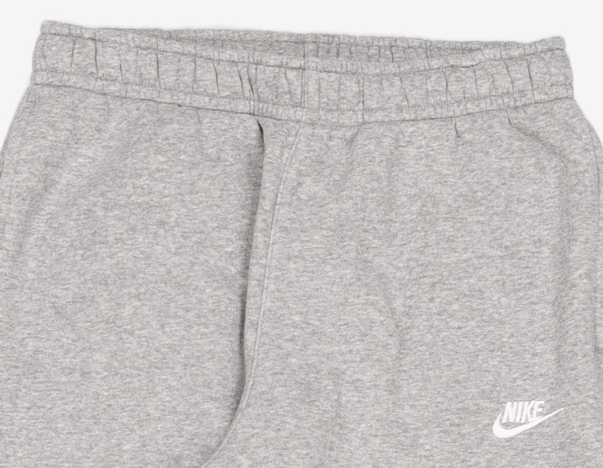 나이키(NIKE) 스포츠웨어 클럽 플리스 팬츠 M - 다크 그레이 헤더:매트 실버:화이트 / BV2708-063 M