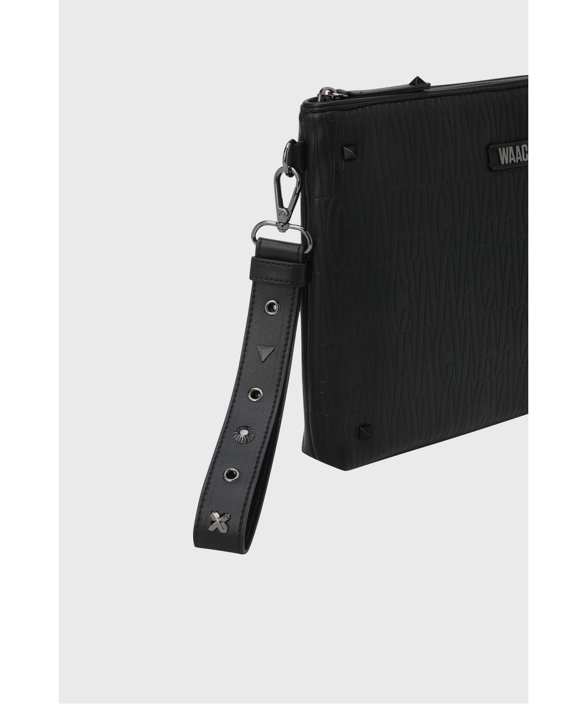 왁(WAAC) Uni Clutch Bag WGBAX26615BKX