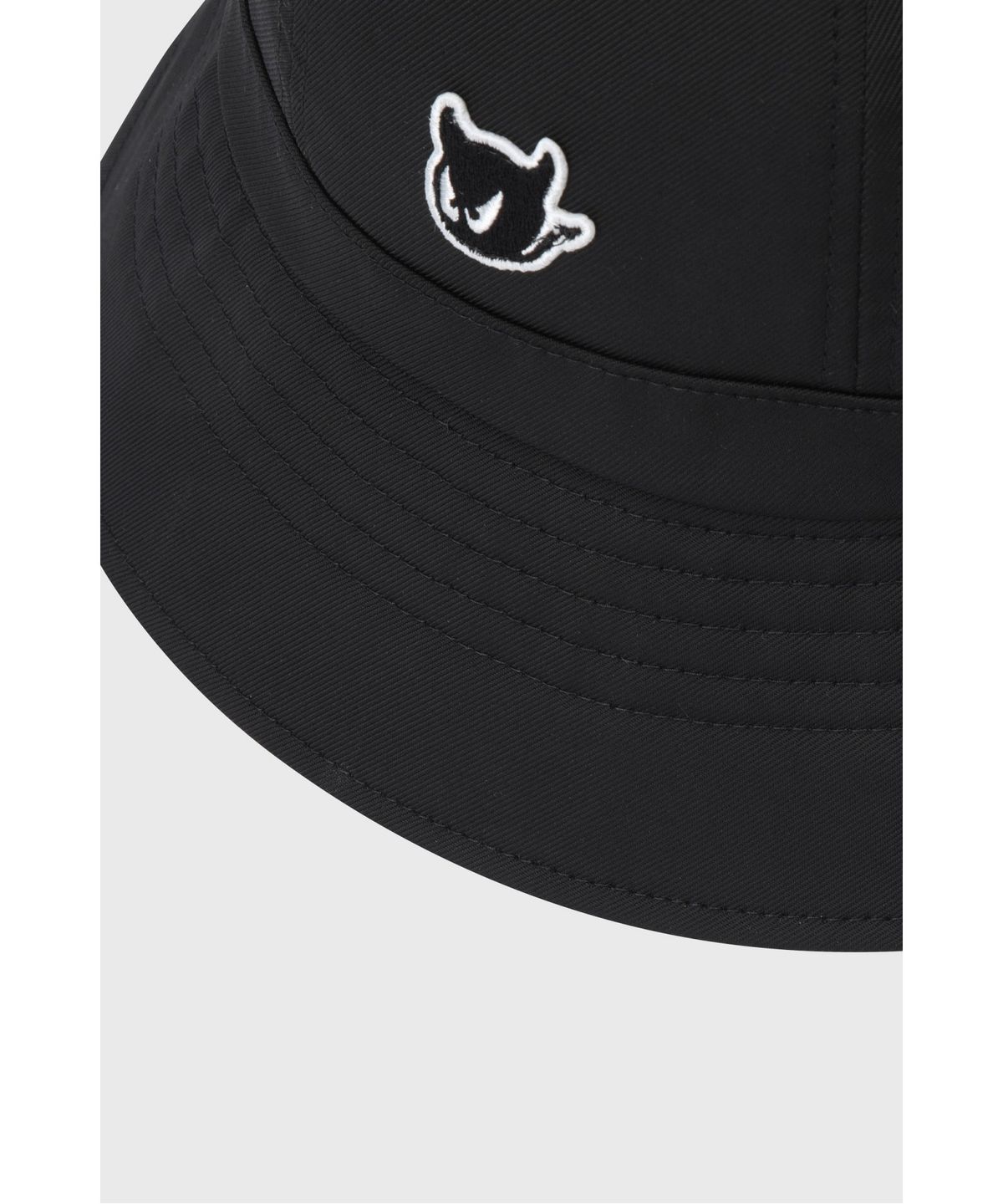 왁(WAAC) Women Slogan Bucket Hat WGRCX26115BKX