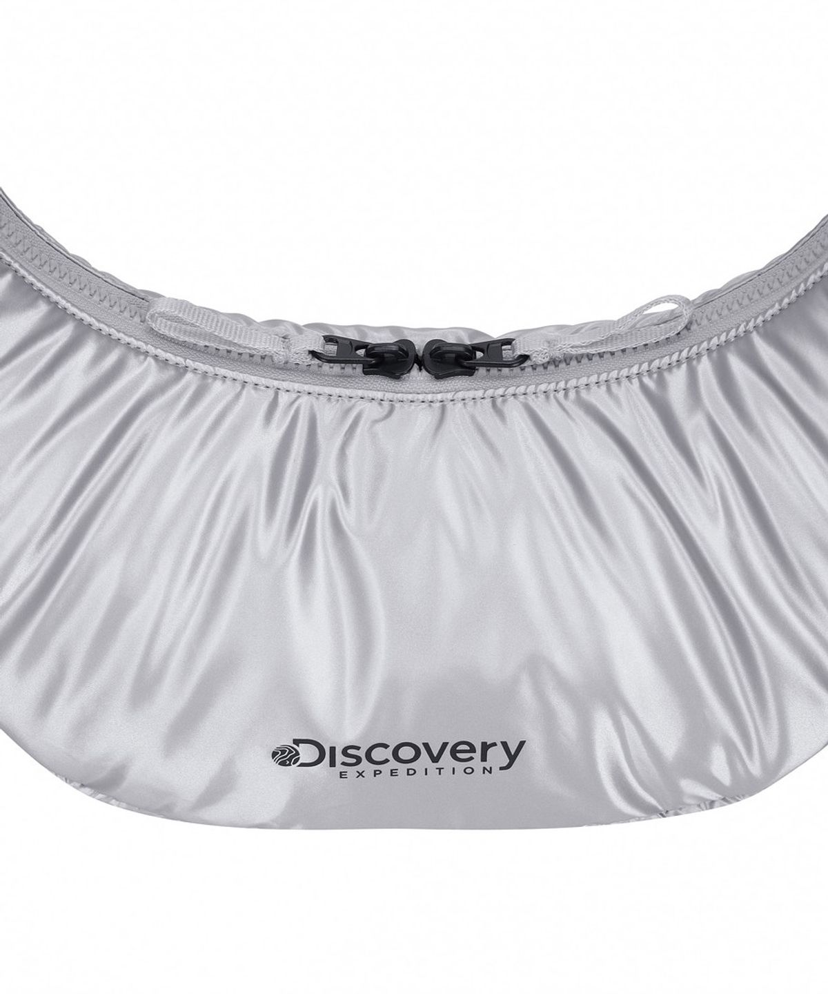 디스커버리 익스페디션(DISCOVERY EXPEDITION) 커브 포켓 패디드 크로스백 S (L/SILVER)