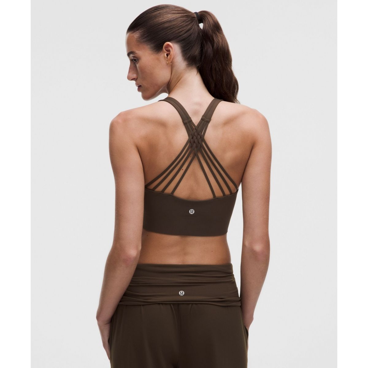 룰루레몬(LULULEMON) 플렉시플렉스 스트래피 롱라인 요가 브라 *라이트 서포트, A C컵