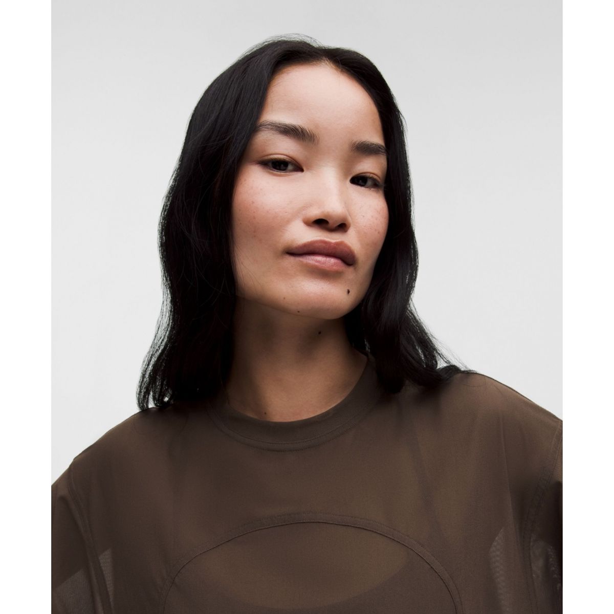 룰루레몬(LULULEMON) 스트레치 메쉬 릴랙스 핏 티셔츠  WALC