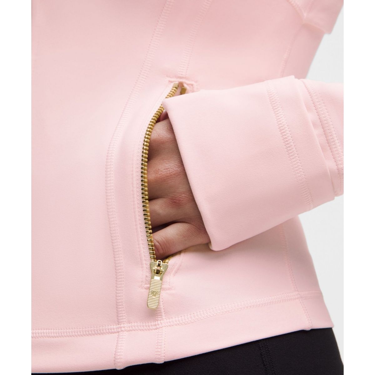 룰루레몬(LULULEMON) 디파인 크롭 후드 재킷 *Nulu  PIAR GOLD GOLD