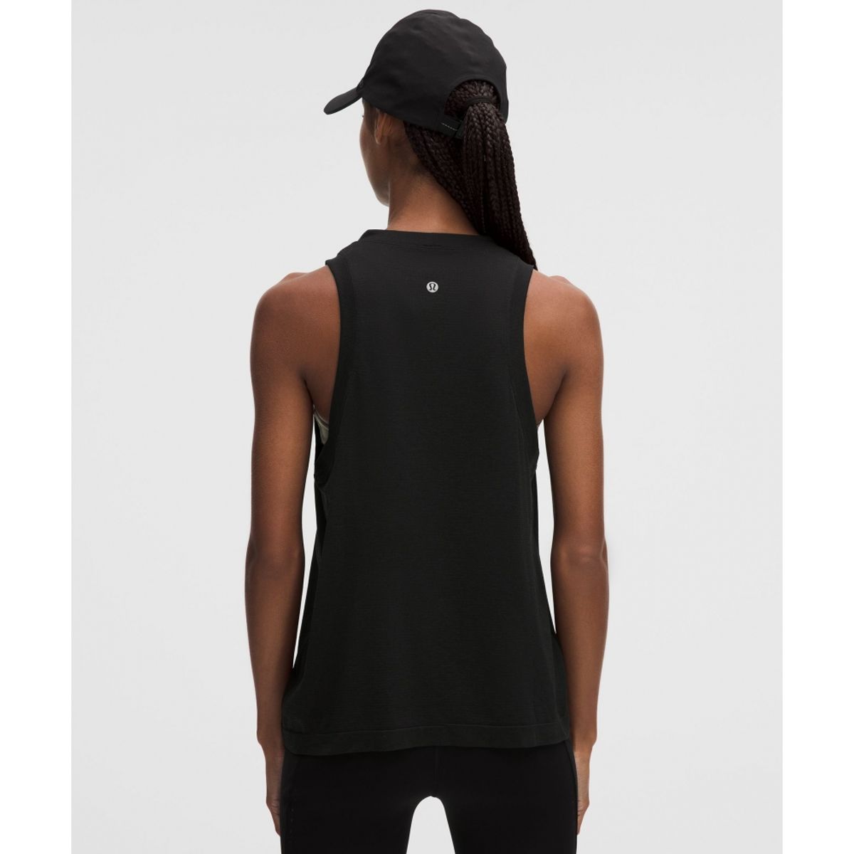 룰루레몬(LULULEMON) 스위프틀리 릴랙스드 탱크탑 *업데이트 핏  BLK BLK