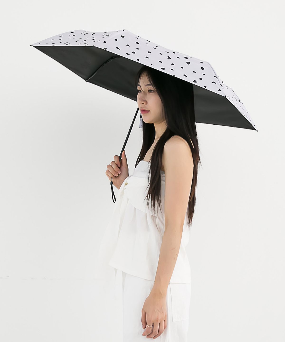 니브제이(NIVJ) NJ_3단 하로라 파우치 슬림암막 양우산- 4COLOR