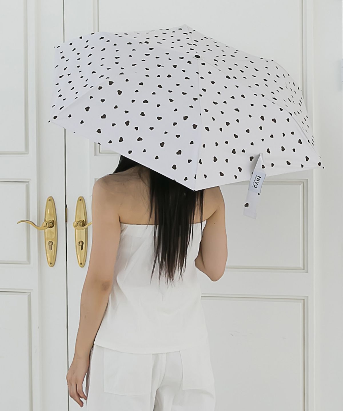 니브제이(NIVJ) NJ_3단 하로라 파우치 슬림암막 양우산- 4COLOR