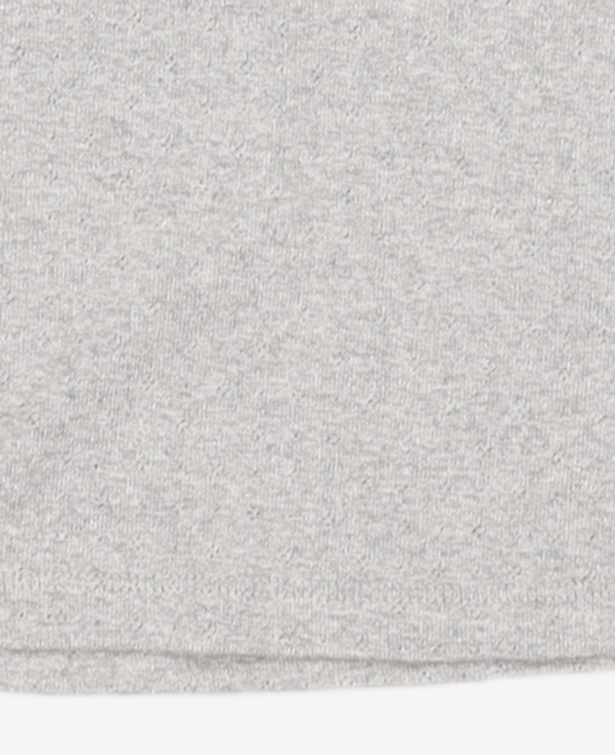 글로니(GLOWNY) PROVINCE EYELET BUTTON TEE (MELANGE GRAY) S