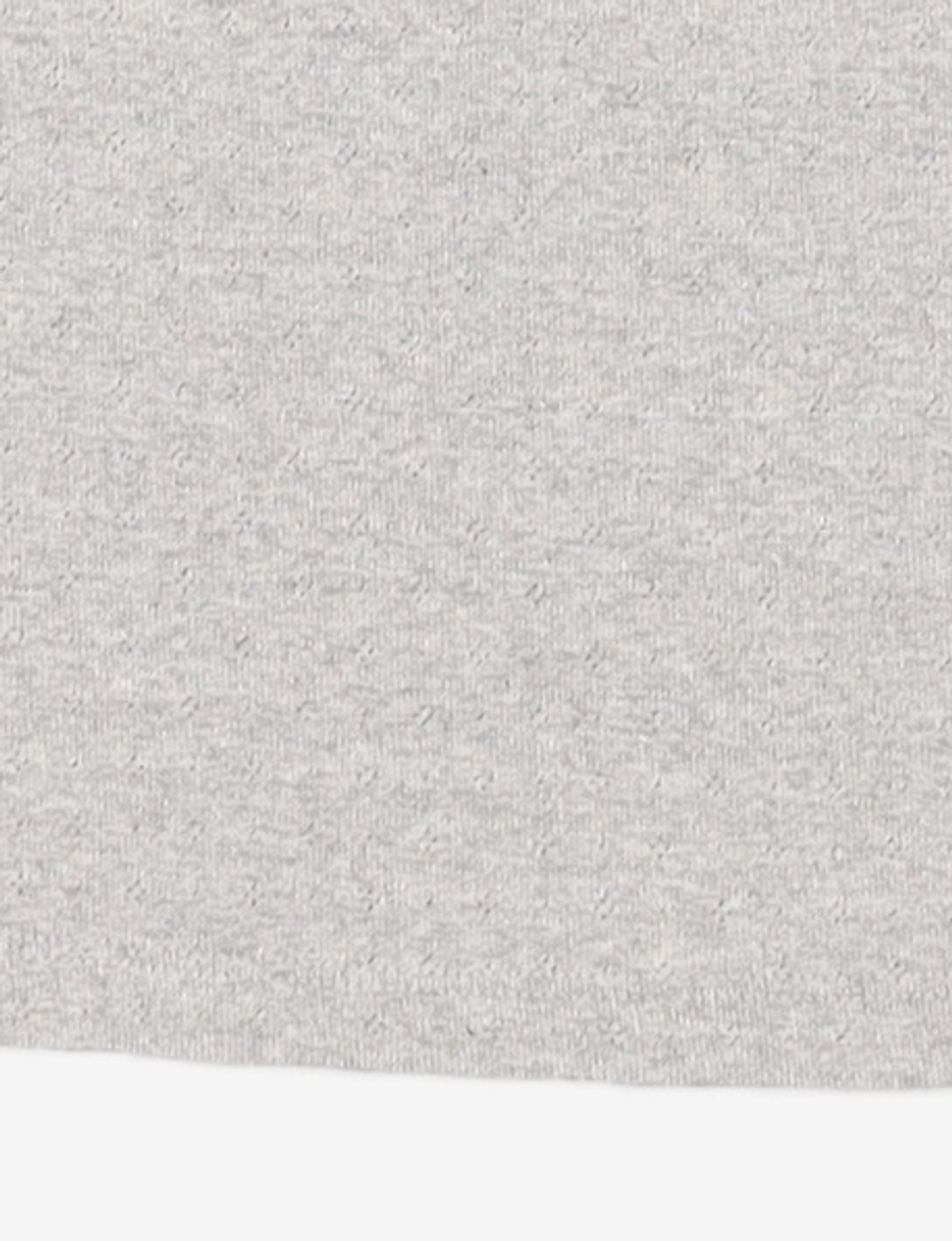 글로니(GLOWNY) PROVINCE EYELET BUTTON TEE (MELANGE GRAY) S