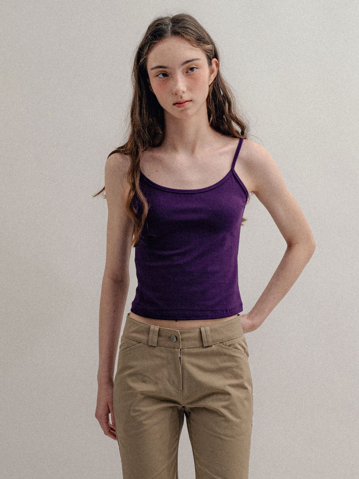 비수스(VISUS) Basic Sleeveless_Purple