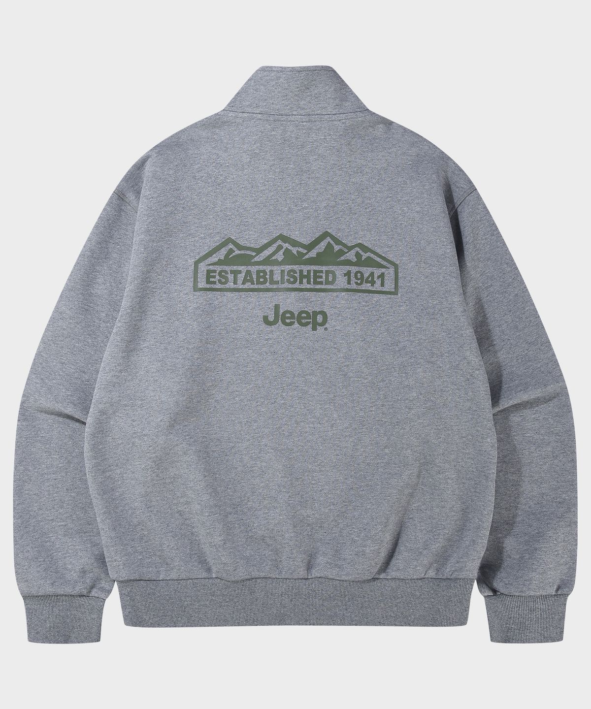 지프(JEEP) [360g] M-Logo 반집업 맨투맨 (JR5TSU838GR)