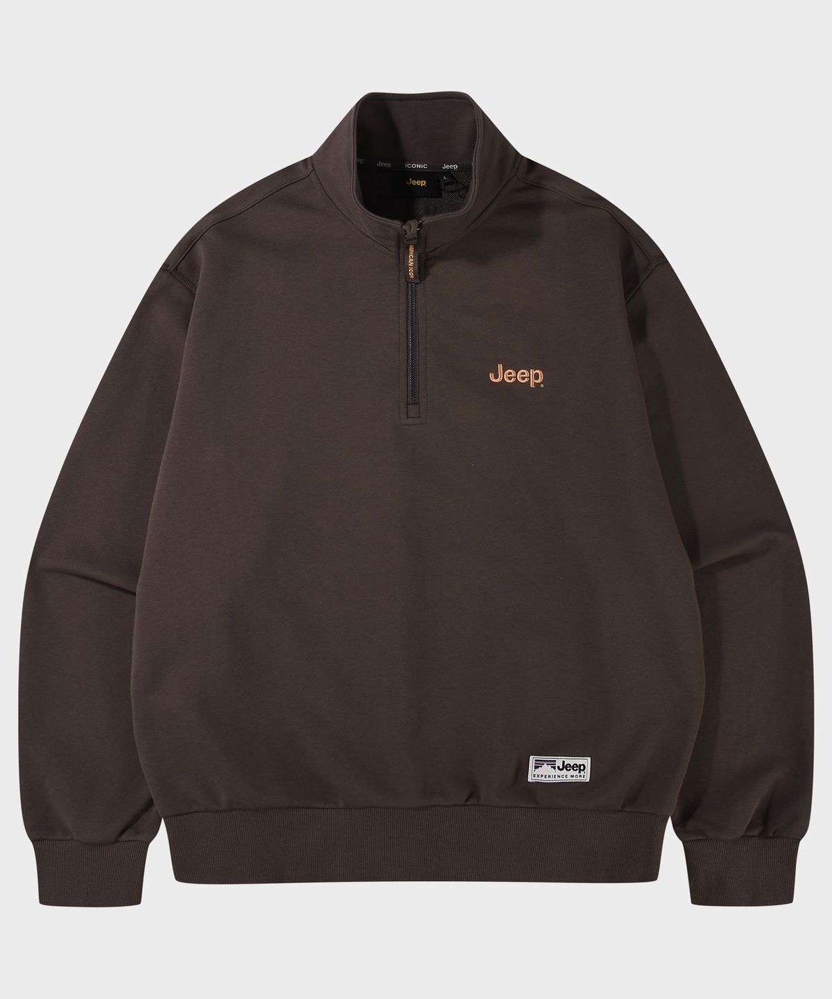 지프(JEEP) [360g] M-Logo 반집업 맨투맨 (JR5TSU838DB)