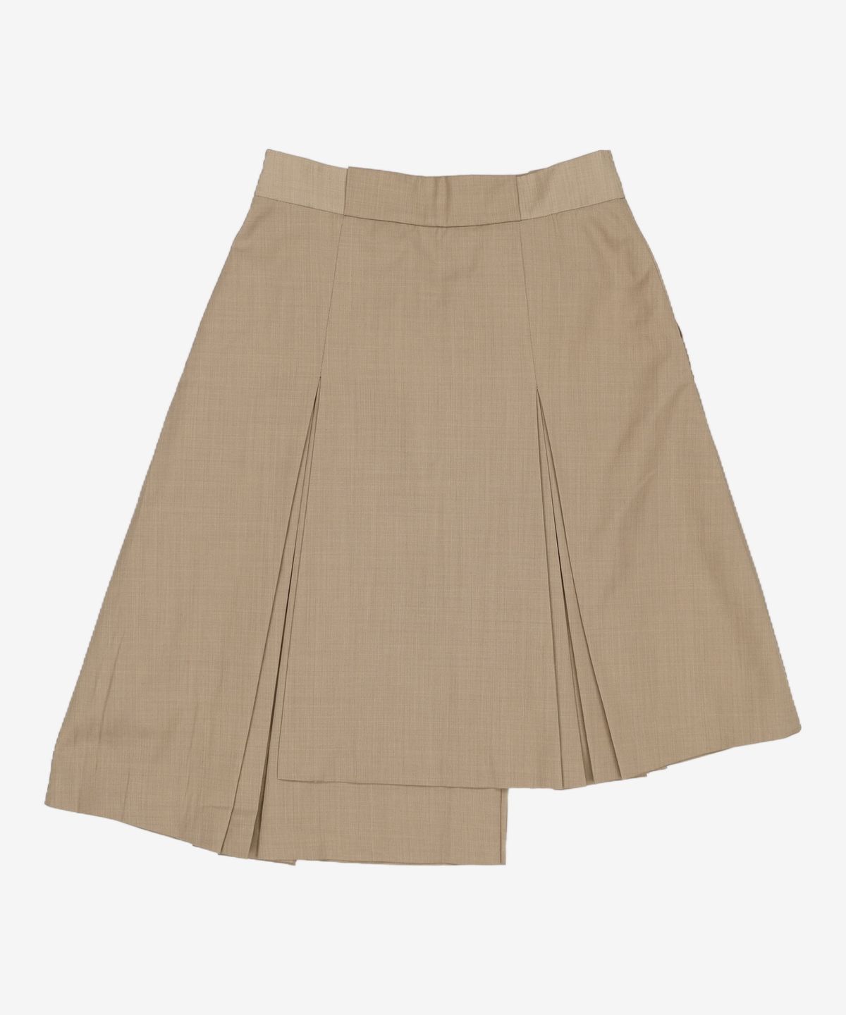 마리떼 프랑소와 저버(MARITHÉ + FRANҪOIS GIRBAUD) W PLEATS SKIRT brown S