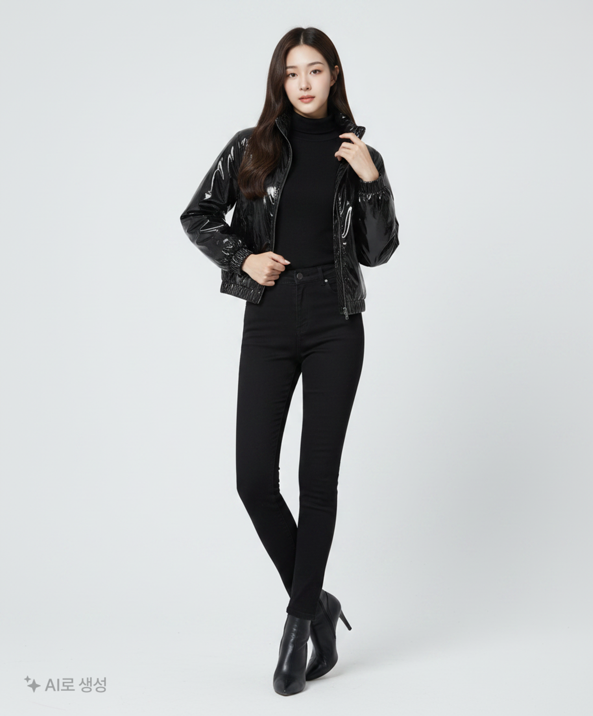 무신사 스탠다드(MUSINSA STANDARD) 나일론/코치 재킷 S