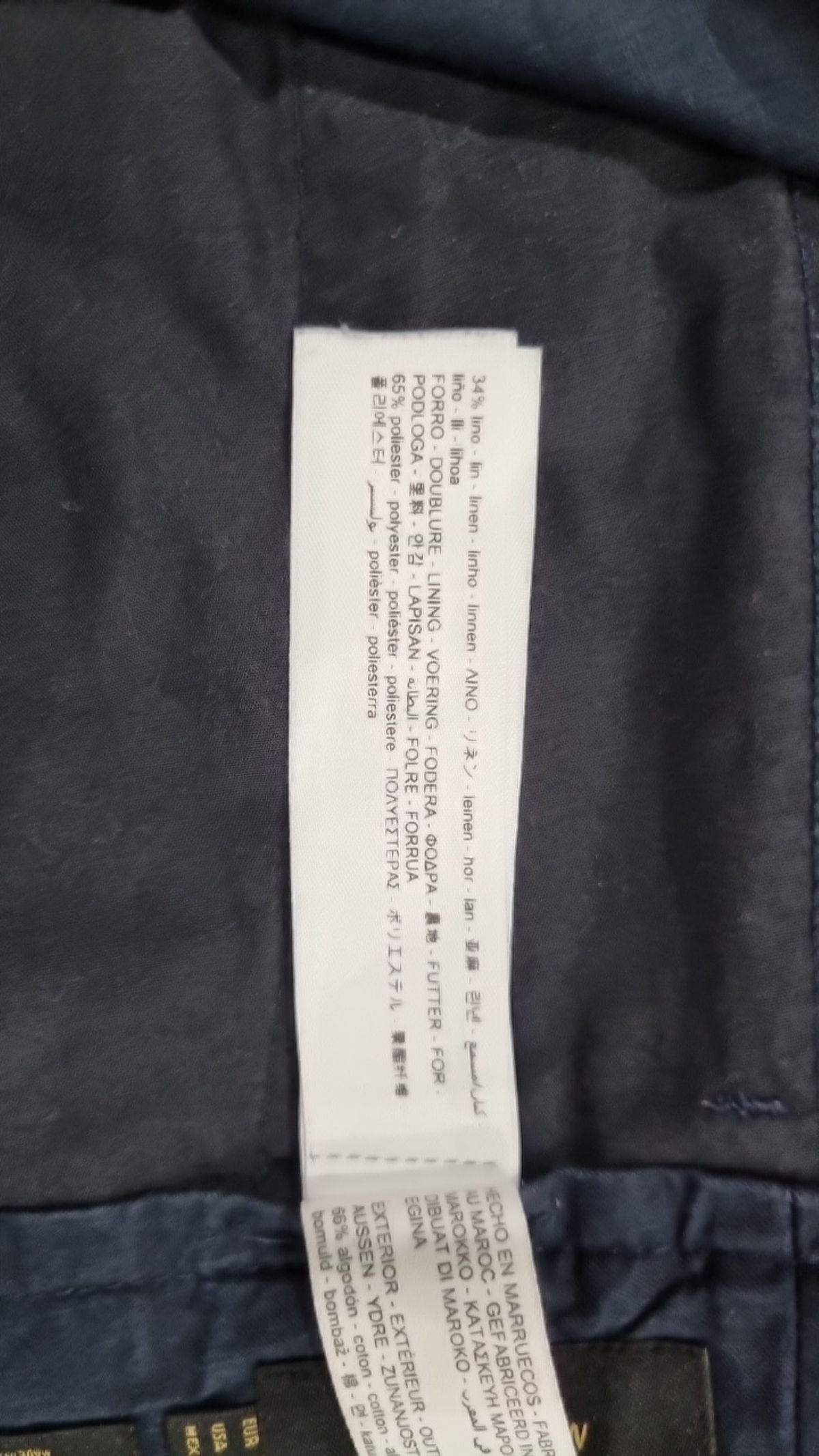 마시모두띠(Massimo dutti) 코튼 팬츠 46
