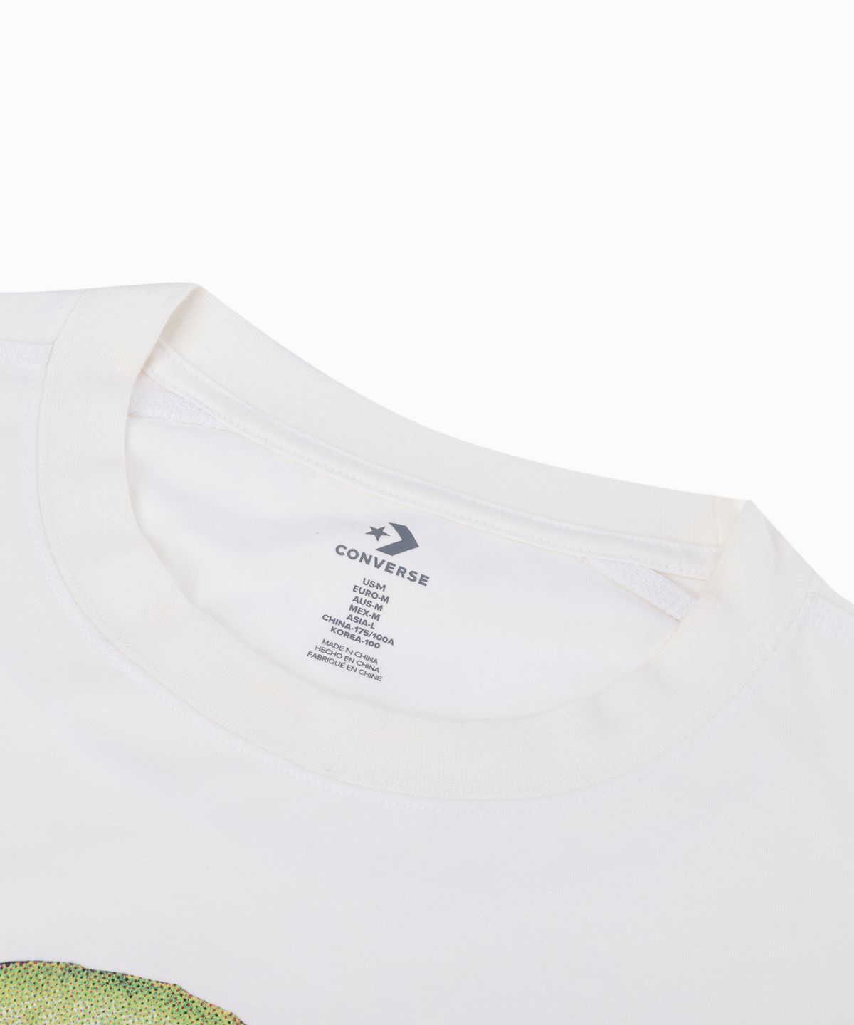 컨버스(CONVERSE) 소로나 프루트 그래픽 티셔츠 화이트 MCK077-001