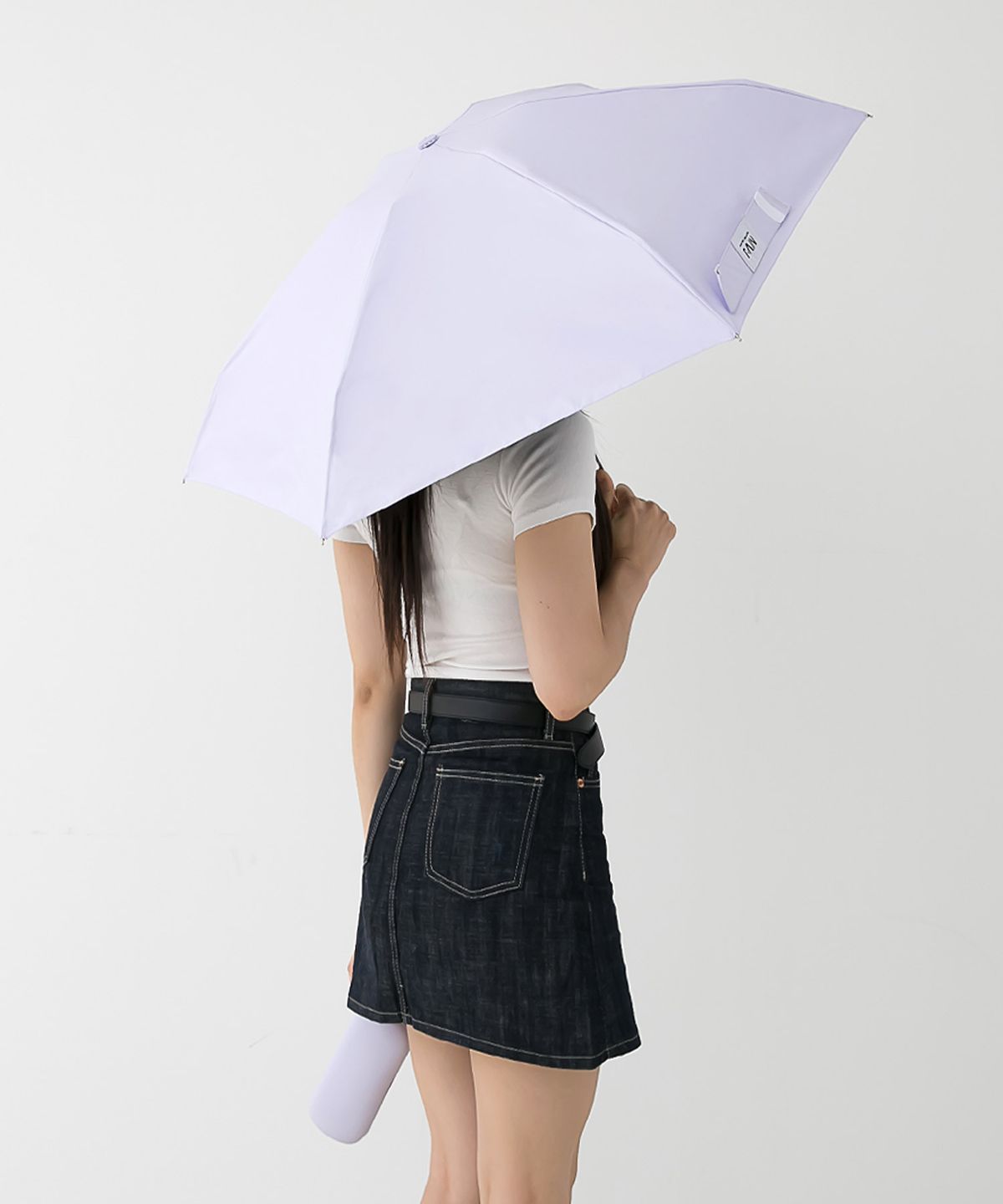 니브제이(NIVJ) NJ_5단 파우치 링스트랩 암막 양우산- 7COLOR