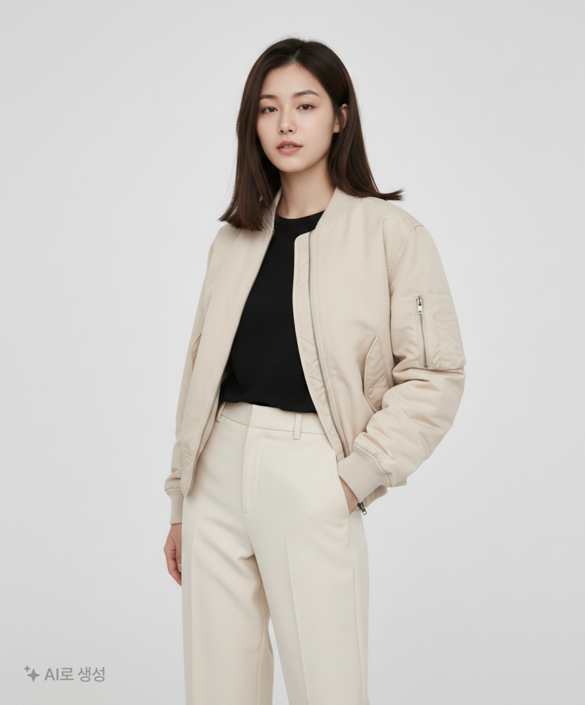 유니클로(UNIQLO) 항공 점퍼/블루종/MA-1 S