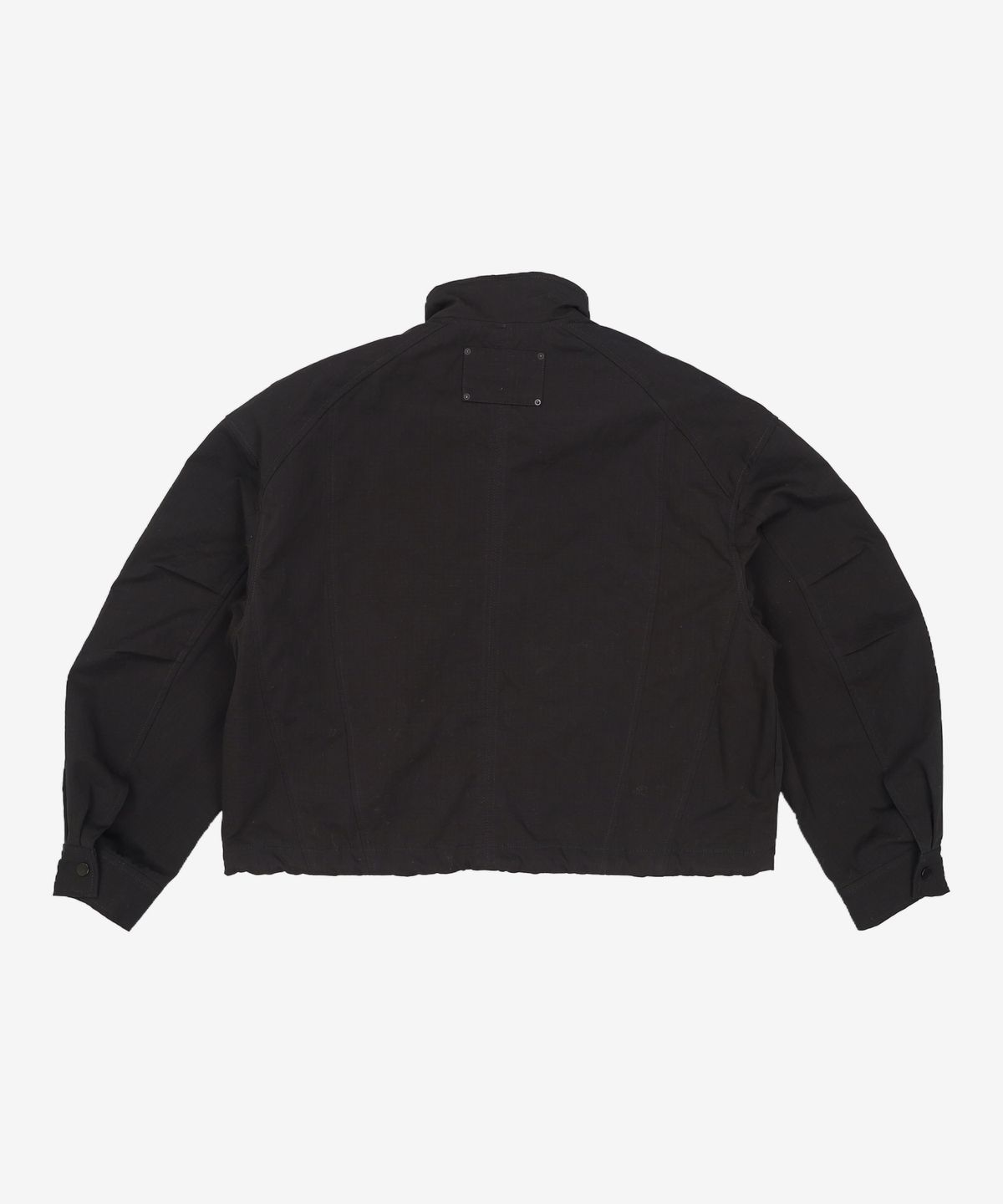메종미네드(MAISON MINED) INCISION DOUBLE HIGHNECK JUMPER BLACK S