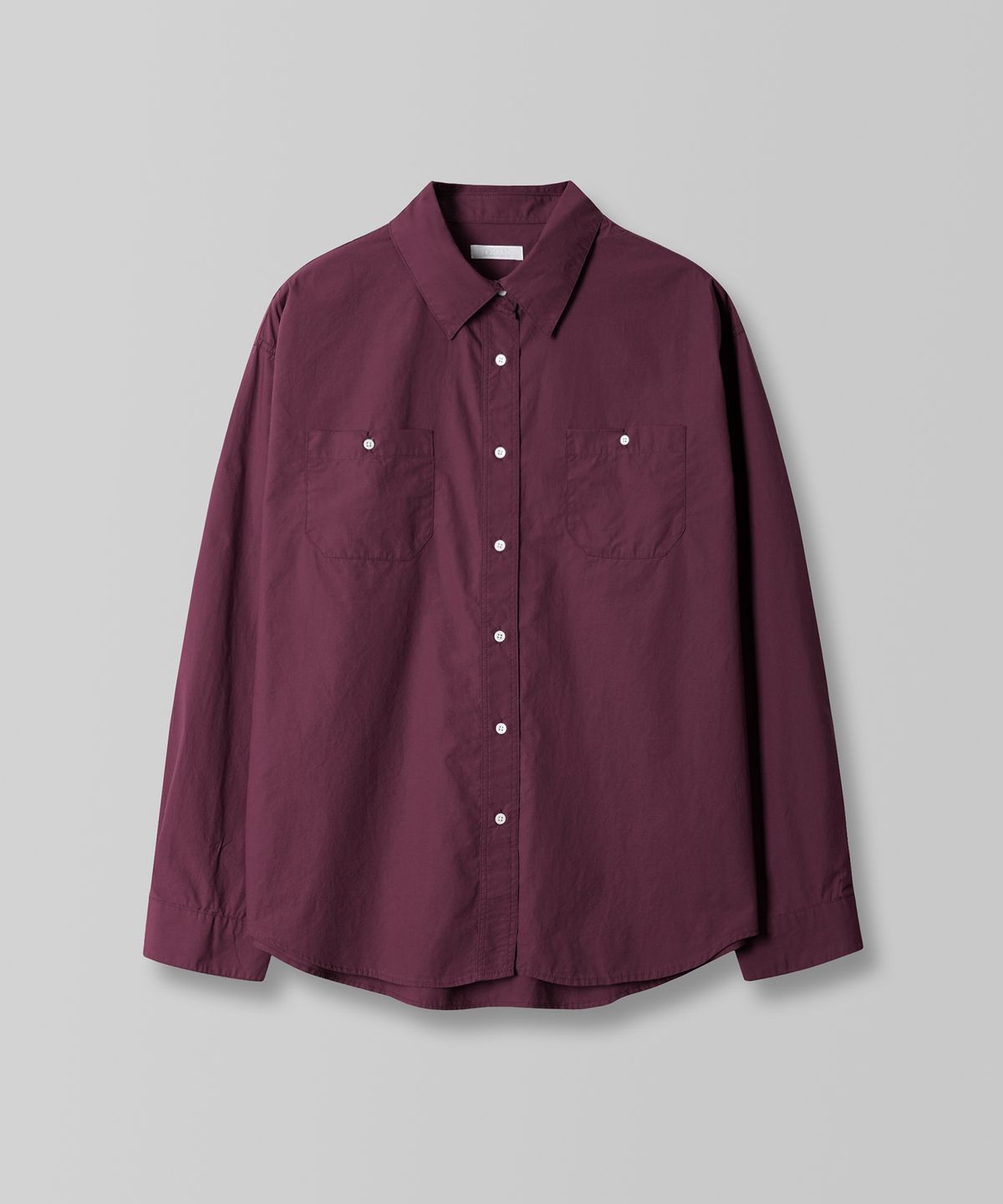 108파운드(108POUND) Days Comfort Fit Shirt_Dark Berry