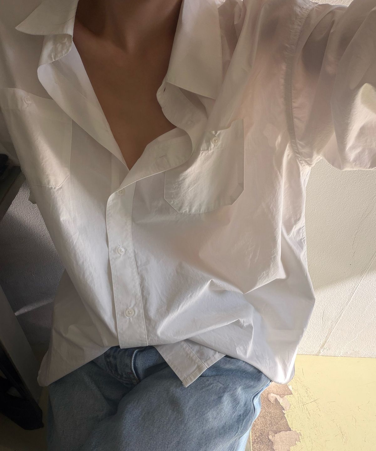 108파운드(108POUND) Days Comfort Fit Shirt_White