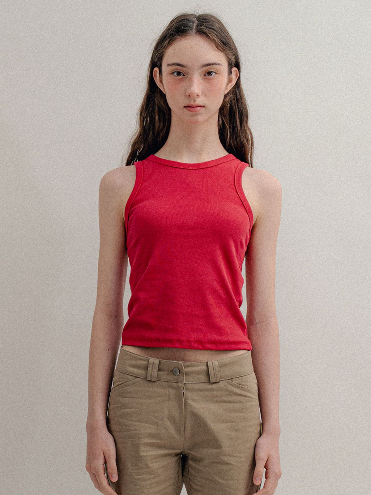 비수스(VISUS) Back Hole Sleeveless_Pink