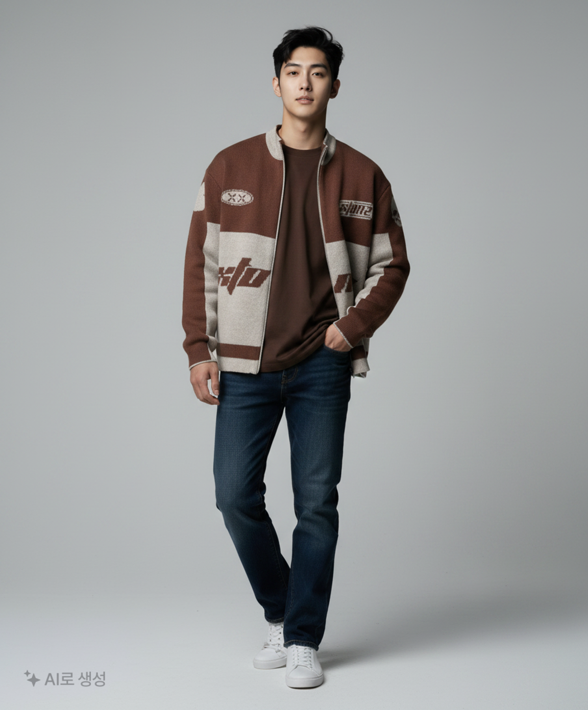 엑스톤즈(XTONZ) 카디건 L