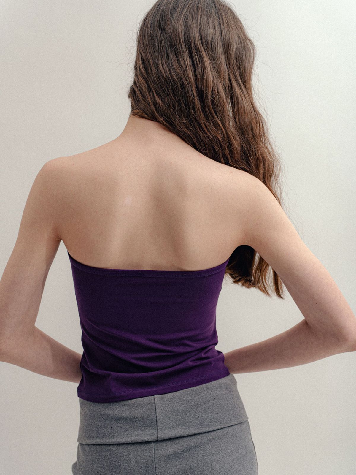 비수스(VISUS) Tube Top_Purple