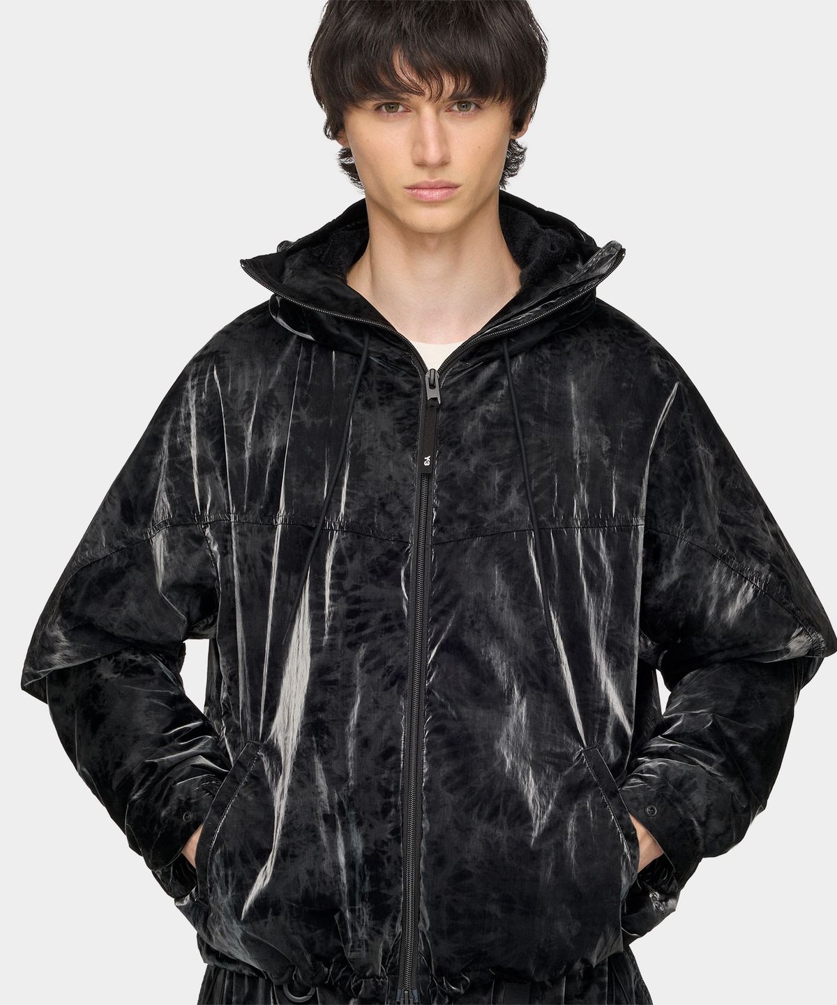 와이쓰리(Y-3) (M) 모노 나일론 윈드브레이커 블랙 M MNYL WNDBRK BLACK