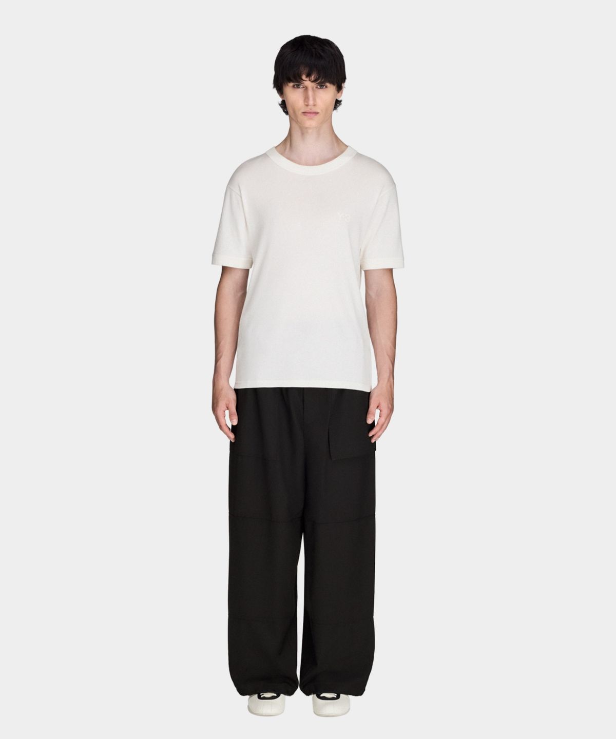 와이쓰리(Y-3) (M) 울 와이드 팬츠 블랙 M WD WL PNT BLACK