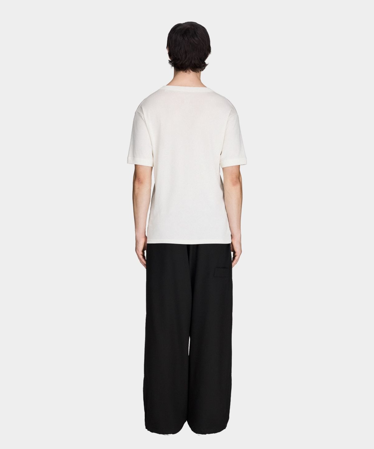 와이쓰리(Y-3) (M) 울 와이드 팬츠 블랙 M WD WL PNT BLACK