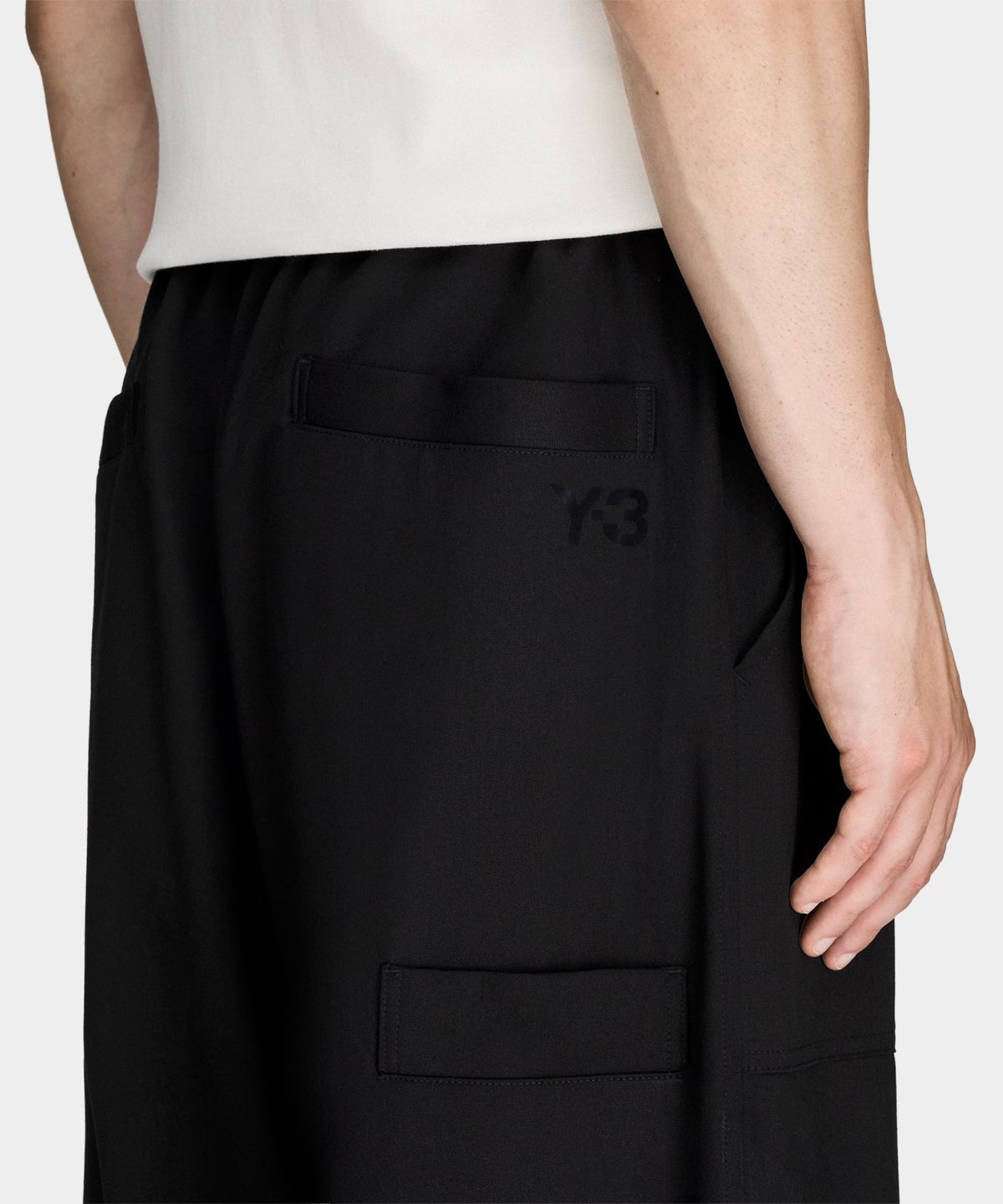 와이쓰리(Y-3) (M) 울 와이드 팬츠 블랙 M WD WL PNT BLACK