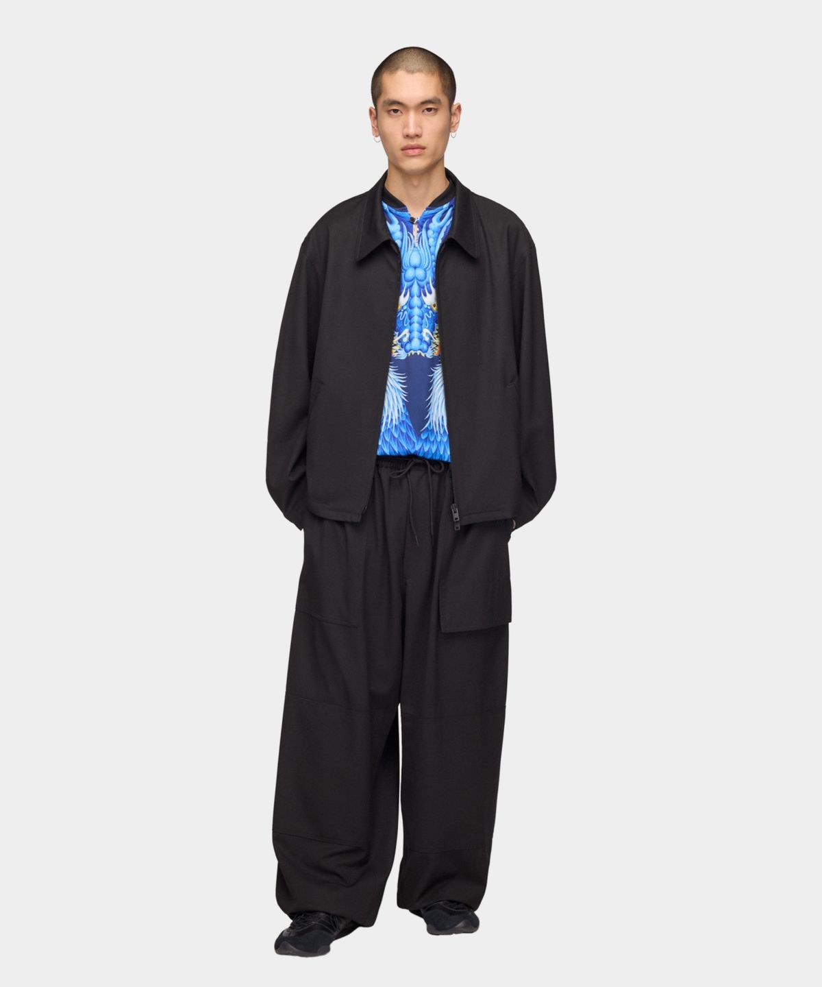 와이쓰리(Y-3) (M) 테일러드 울 블루종 블랙 TLRD WL BLOUSON BLACK