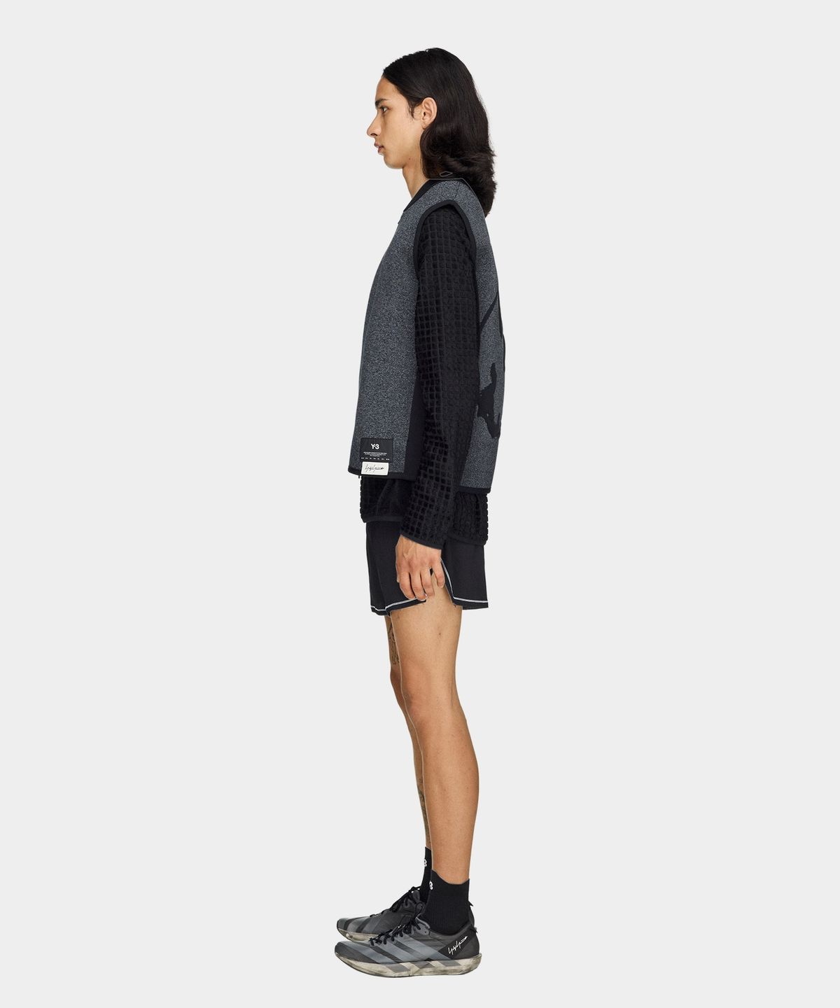 와이쓰리(Y-3) (U) 치토 GFX 러닝 베스트 블랙 M GFX RUN VEST BLACK