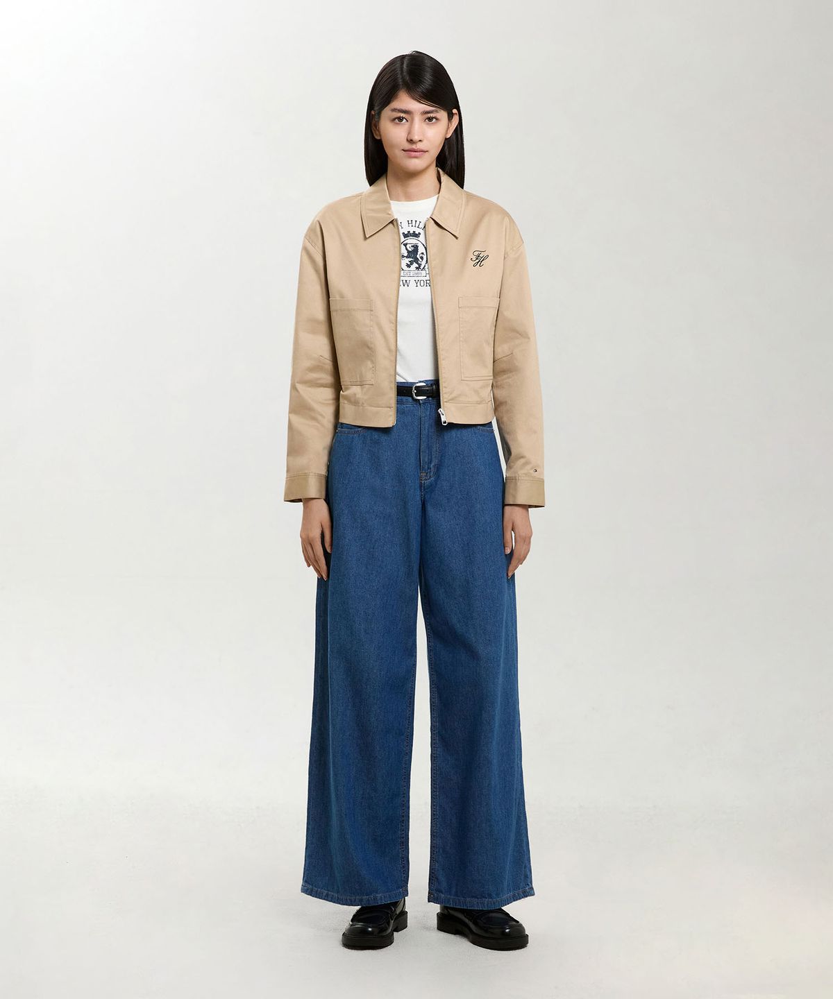 타미힐피거(TOMMY HILFIGER) 치노 숏 재킷 (T22G6WJC030WT1AB9)