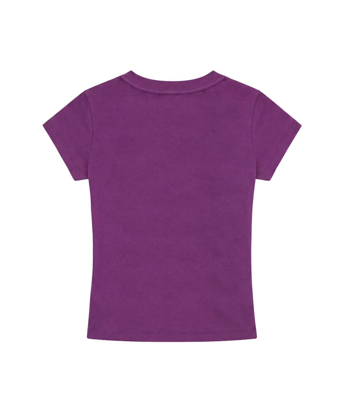 파시온(PASION) 러브 체인 글리터 티_퍼플 Luv Chain Glitter Tee_Purple