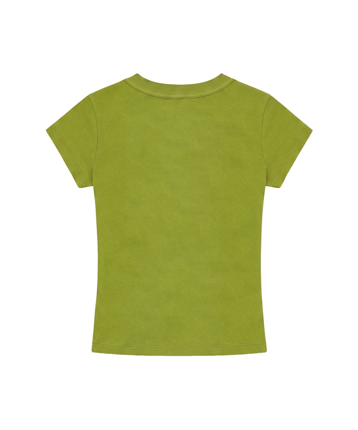 파시온(PASION) 러브 체인 글리터 티_올리브 Luv Chain Glitter Tee_Olive