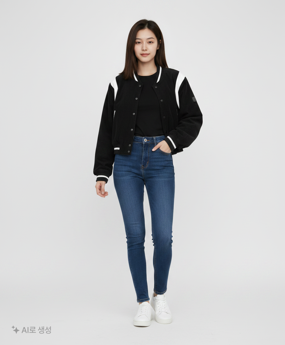 레더리(LEATHERY) 스타디움 재킷