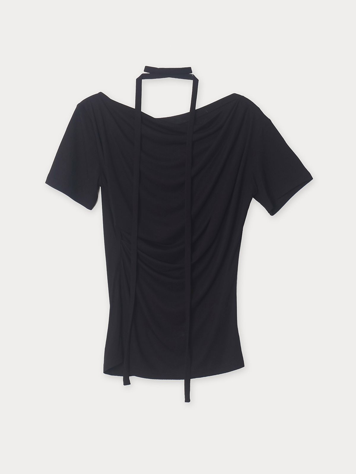 메종르하르(MAISONLEHAR) 로엘 셔링 랩 티셔츠(타이SET) 3color