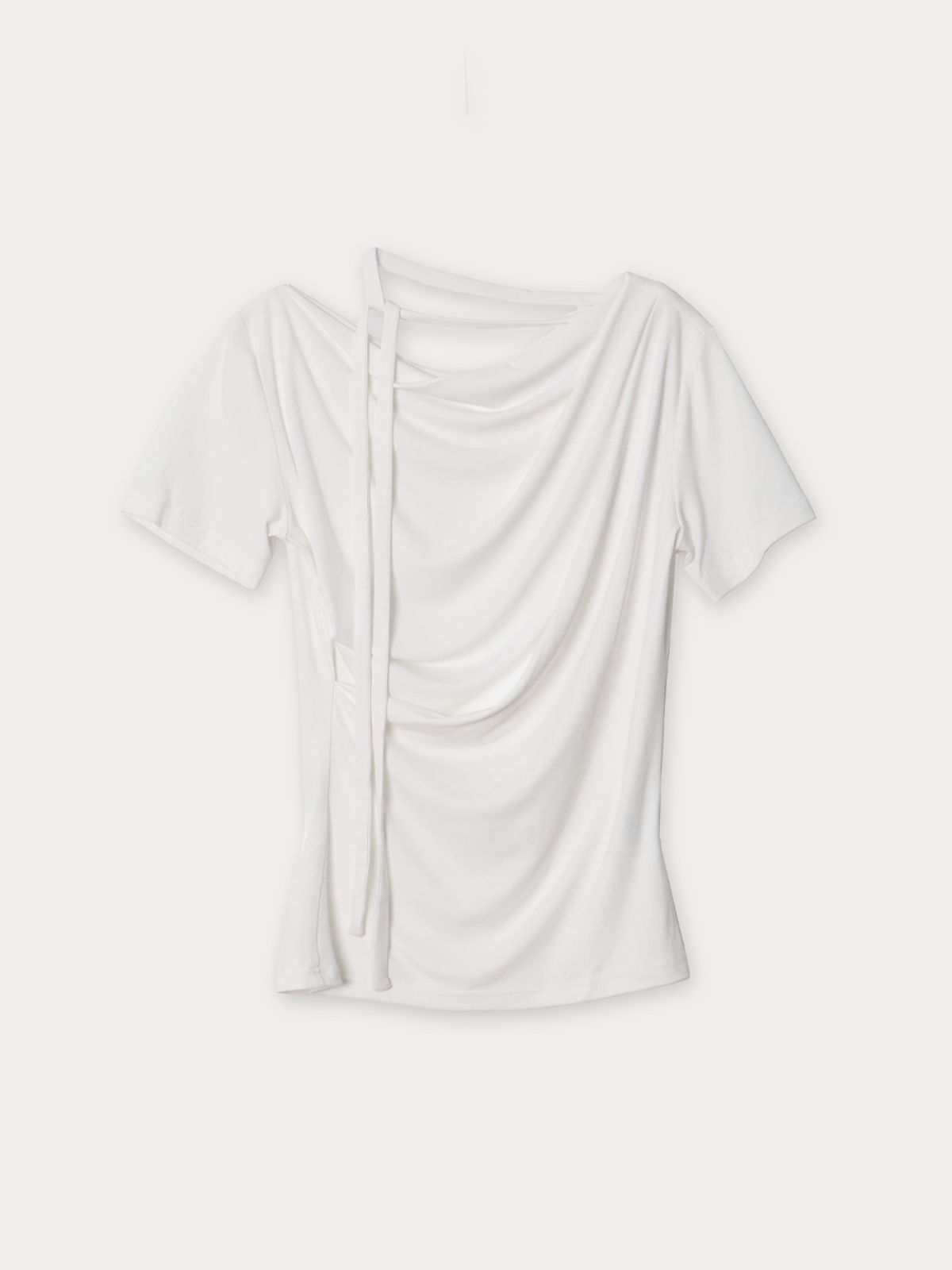 메종르하르(MAISONLEHAR) 로엘 셔링 랩 티셔츠(타이SET) 3color