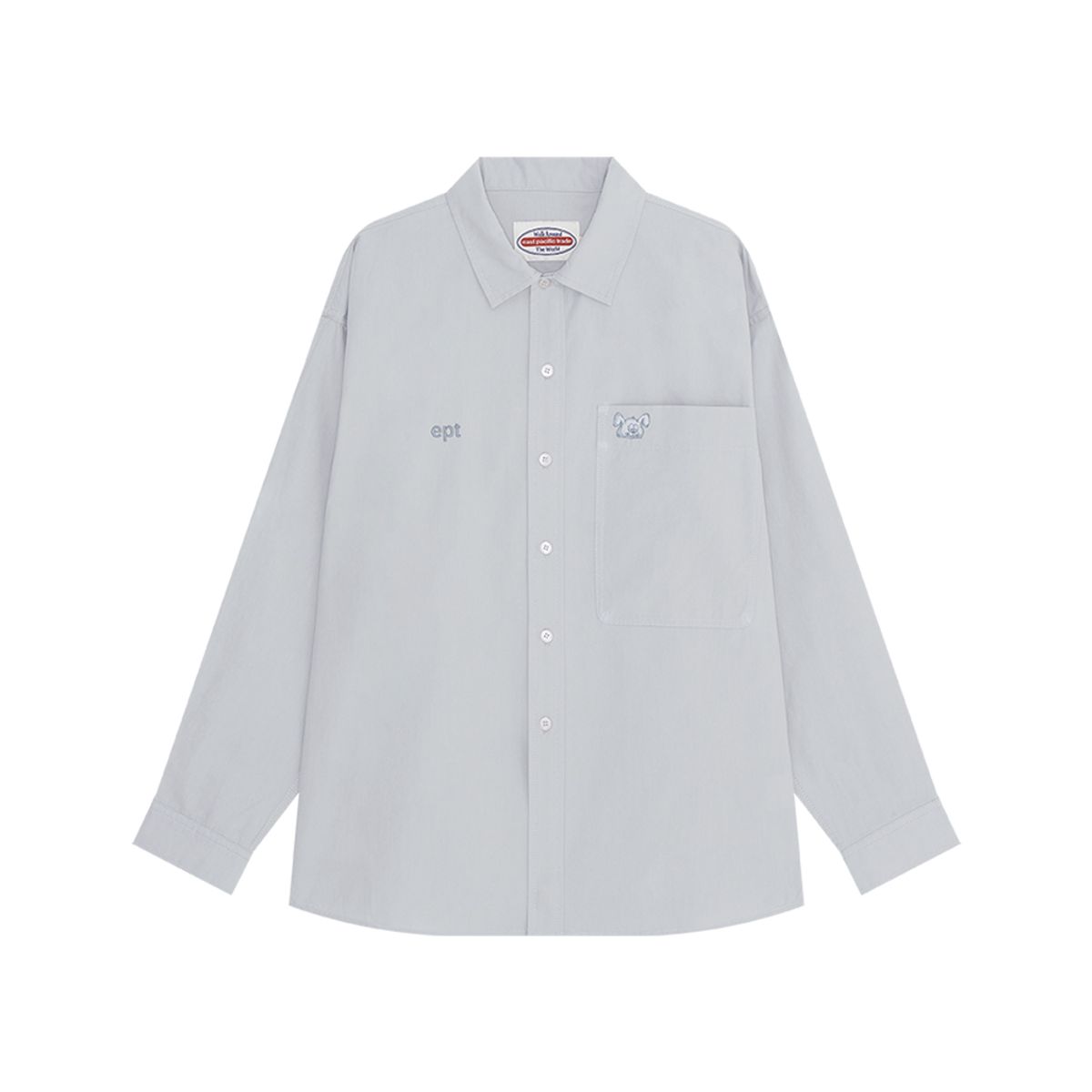이피티(EPT) NIBBLE BIG POCKET SHIRT (H/GREY)