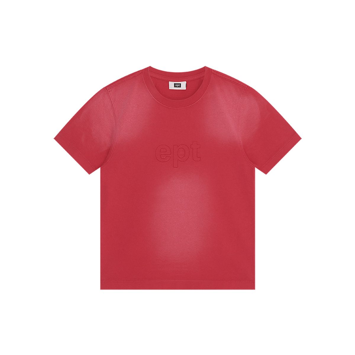이피티(EPT) CLASSIC LOGO WASHED T-SHIRT (RED)