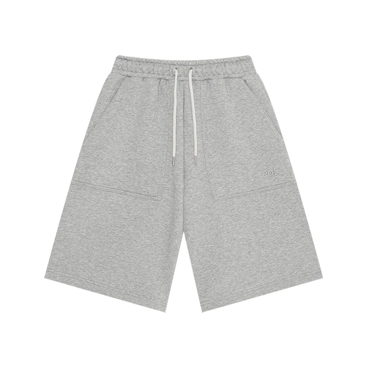 이피티(EPT) OUT POCKET SWEAT HALF PANTS (H/GREY)