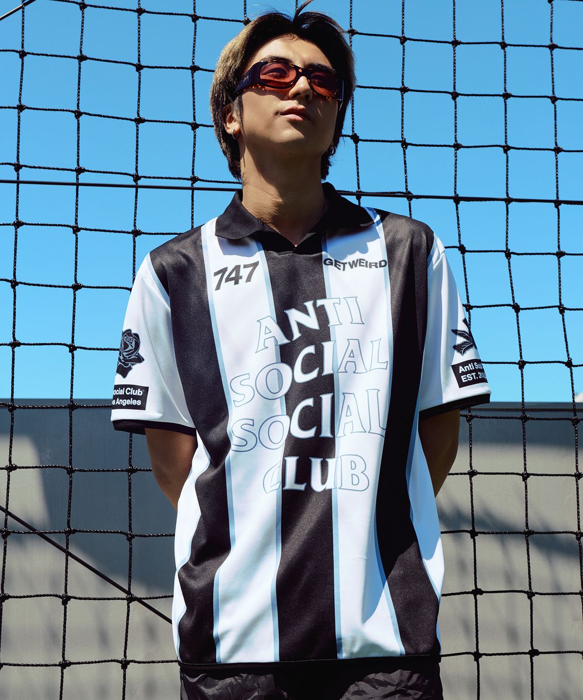 안티 소셜 소셜 클럽(ANTI SOCIAL SOCIAL CLUB) FOOTBALL JERSEY