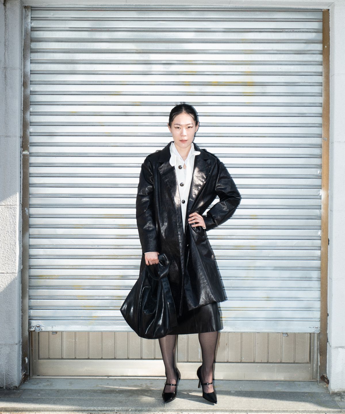 뭉제르(MOONGER) Structured Waist Napoleon Jacket