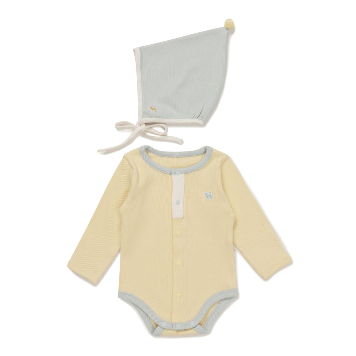 블루독 베이비(BLUEDOGBABY) 롤리팝세트배내바디슈트C (46A70-040-19)