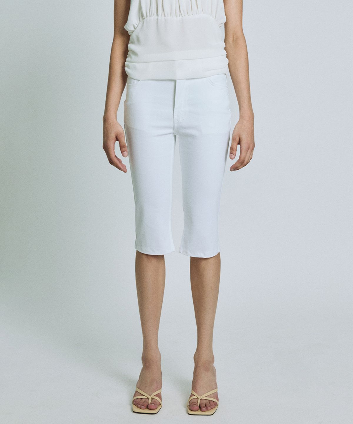 프로젝트 웨이브(PROJECT WAVE) Essential Capri Pants (2COLOR)