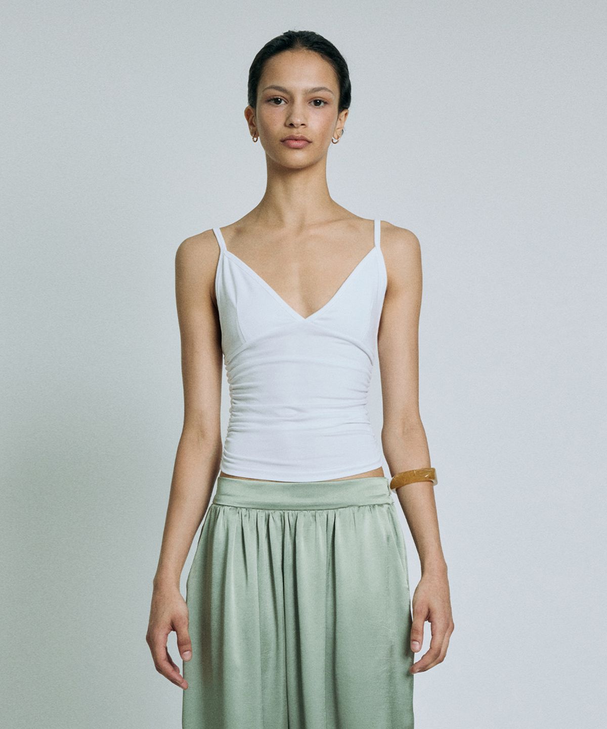 프로젝트 웨이브(PROJECT WAVE) Airy Sheer Top (6COLOR)