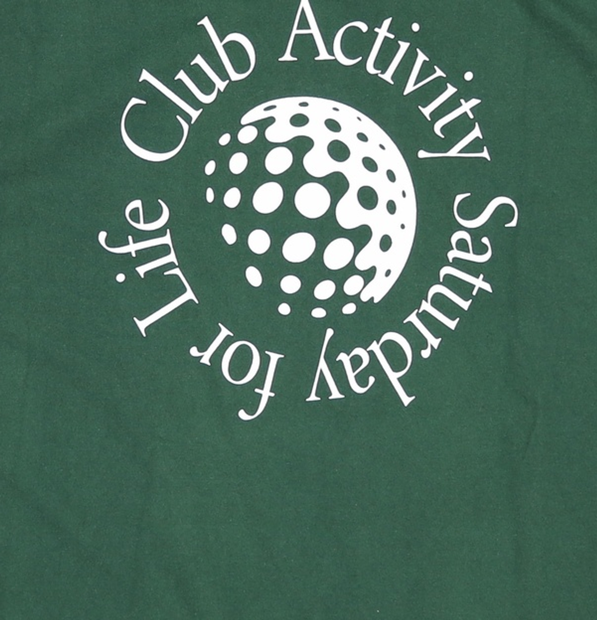 클럽액티비티(CLUBACTIVITY) Ball T-Shirt Green L