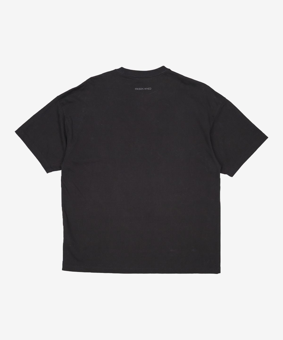 메종미네드(MAISON MINED) SKULL GOAT HALF T BLACK M